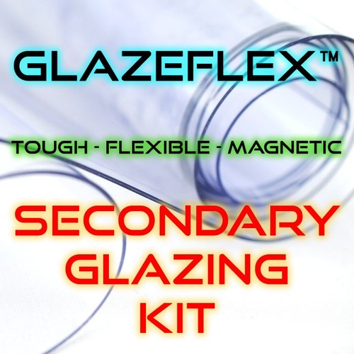 Secondary glazing kit - glazing, magnetic