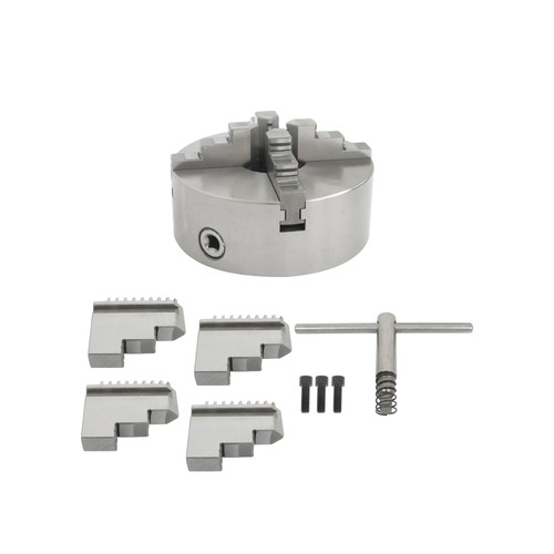 Jaw self centering lathe - 8", 4-jaw
