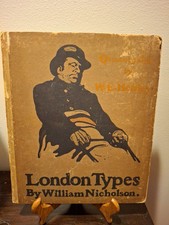 London Types by William Nicholson 1898 Lithographs Victorian London