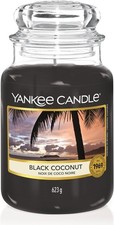 Yankee Candle Scented Candle | Black Coconut Large Jar | Long Burning Candles: 