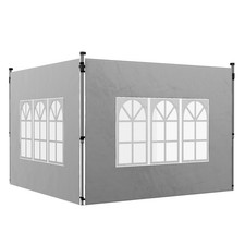 Outsunny gazebo side panels - outsunny,