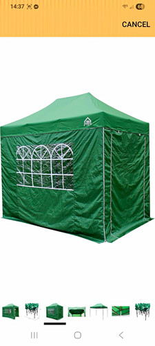 All seasons gazebo - all, green