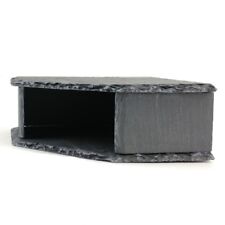 Corner SLATE Cave Stone Rock for Bristlenose Pleco AQUARIUM Fish Tank Vivarium