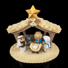 Starry Hut - Nativity Scene /