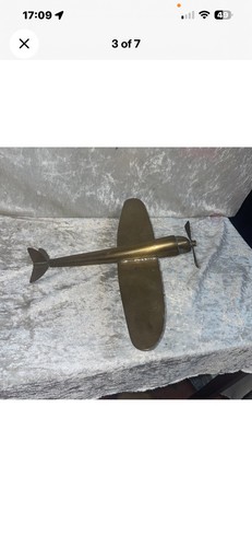Antique trench art - trench, model