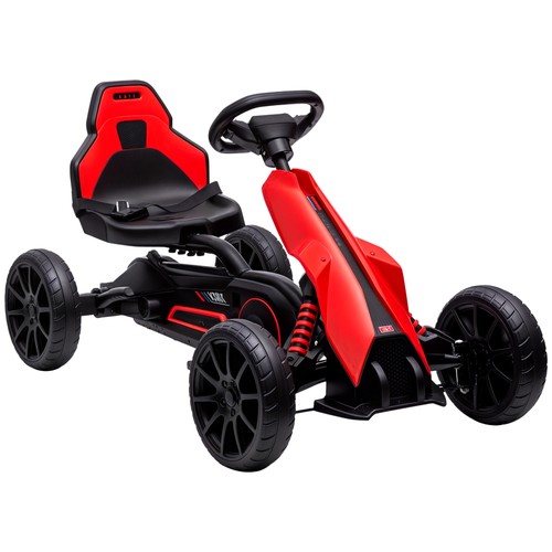 Homcom children pedal kart - pedal,