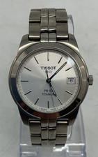 Tissot PR 50 Titanium Men's Quartz Watch 37mm J376/476T Sapphire Crystal