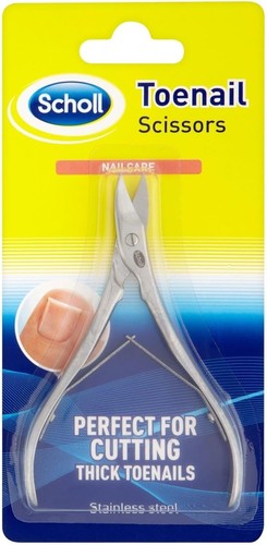 Scholl nail care toe scissors - scholl,