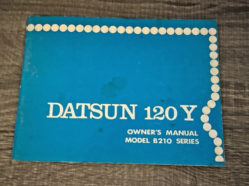 Datsun 120y model b210 - datsun, series