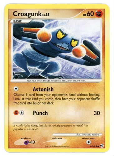 Croagunk arceus pokemon - croagunk,