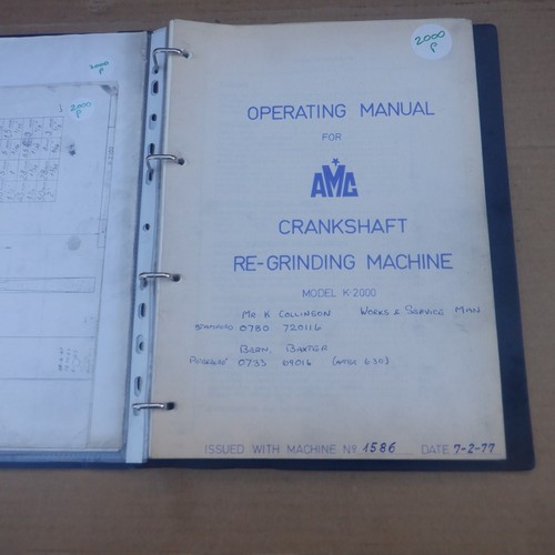 Amc crankshaft grinding - amc,