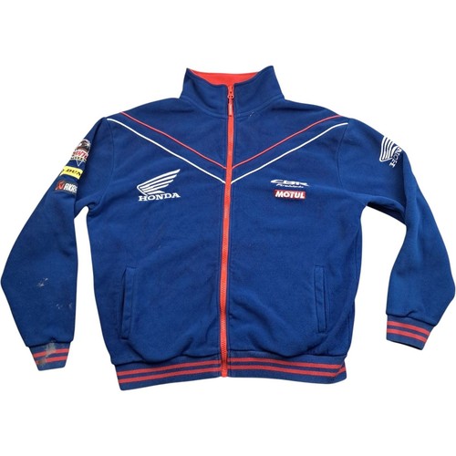 Honda fleece large men blue - fleece,