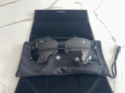 Montblanc black aviator - montblanc,
