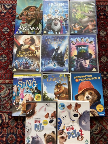 Kids children dvd bundle - children’s,
