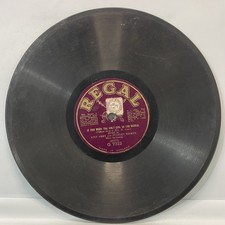 Regal Records 78rpm If You