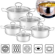 Stainless Steel Pot Cooking