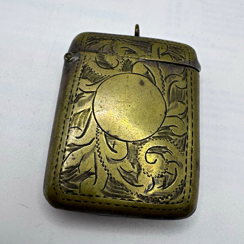 Antique victorian brass - antique, vesta