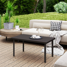 Metal Garden Coffee Table with