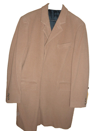 Gent camel overcoat wool - gent's,