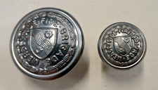 Vintage MERSEYSIDE FIRE BRIGADE Large & Small Uniform Buttons by Firmin
