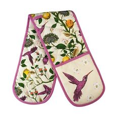 Double Oven Gloves Cotton Padded Pot holder Insulated Mitt Kitchen BBQ NoveltyHB