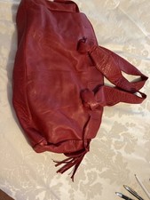 Marks & Spencer Limited Edition Ladies  Red Soft Leather Handbag