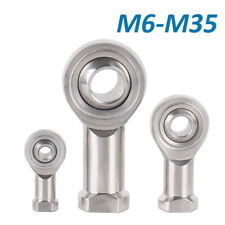 Female Rod End Left / Right Thread M6-M30 Bearing Rose Joint Stainless Steel