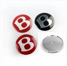 4Pcs 68mm Bentley Logo Car