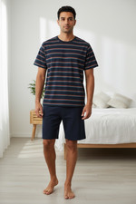 M&S Pure Cotton Rainbow Stripe