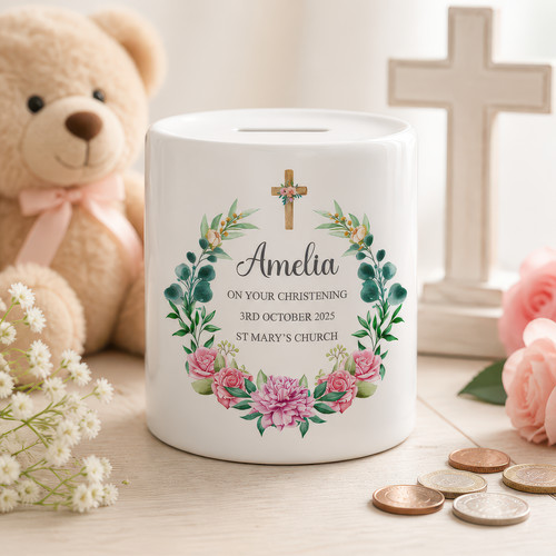 Personalised christening money - personalised,