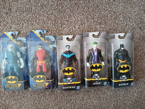 Batman figure bundle - figure, x5