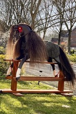 Obsidian Is A Dream! J. Collinson & Sons of Liverpool Wooden Rocking Horse 