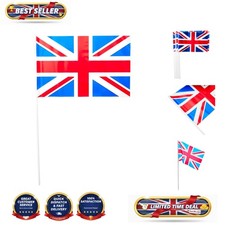 Celebrate with union jack - with,