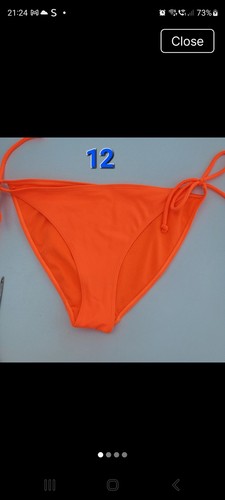 Tie side bikini bottoms - bikini, size
