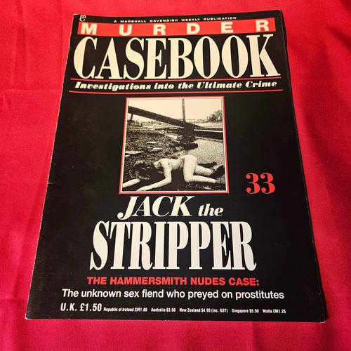 Murder casebook magazine issue - casebook,