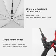 Chair Umbrella With Clamp