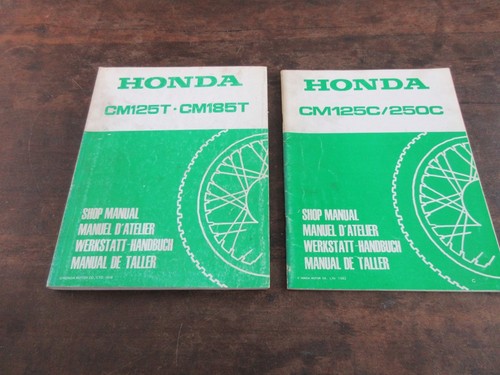 Honda cm125t cm185t - cm185t, cm125c