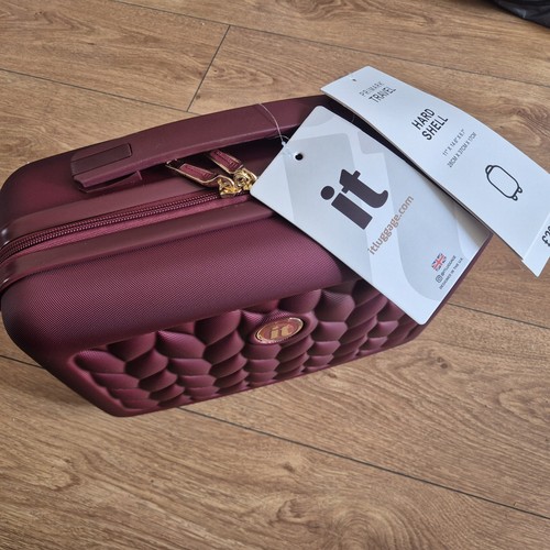 Travel vanity case burgundy - vanity,
