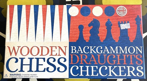 Wooden chess backgammon - wooden, chess,