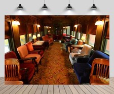9ftx6ft Retro Luxury Train