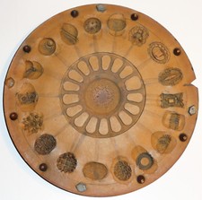 Old 9” Rubber Pewter Casting