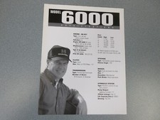 Mahindra 6000 Tractor Brochure