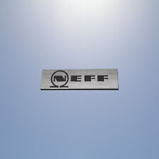 NEFF emblem brusched badge ASK logo decal sticker plate aufkleber owen fridge