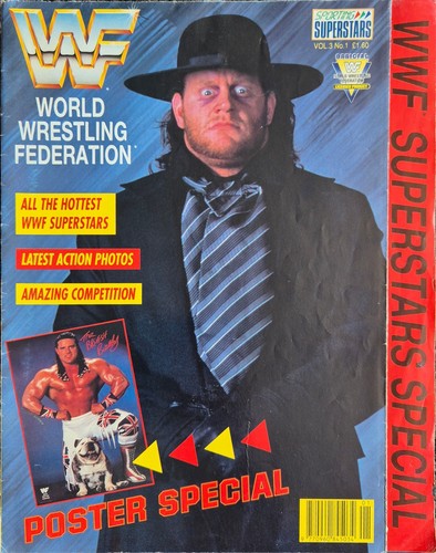 Retro wwf poster - 90's,