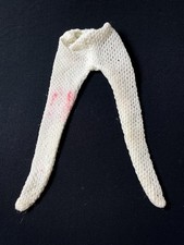 Sindy white fishnet tights