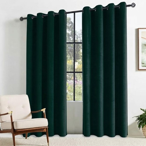 Elegant dark green velvet - elegant,