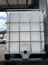 1000LTR REFURBISHED STEAM CLEANED IBC CONTAINER FOOD GRADE (DELIVERY AVAILABLE)