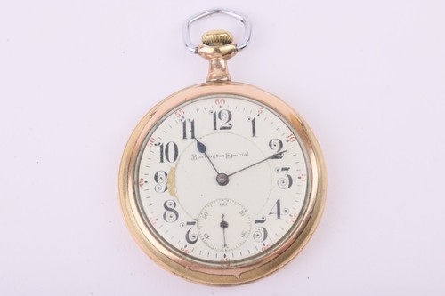 Antique burlington watch - burlington,
