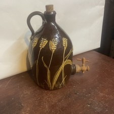 Brown Slipware Corn Design