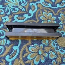 Door letterbox with metal - door, 12''